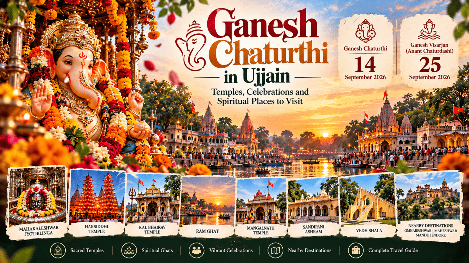 Ganesh Chaturthi in Ujjain: Temples, Celebrations and Spiritual Places to Visit