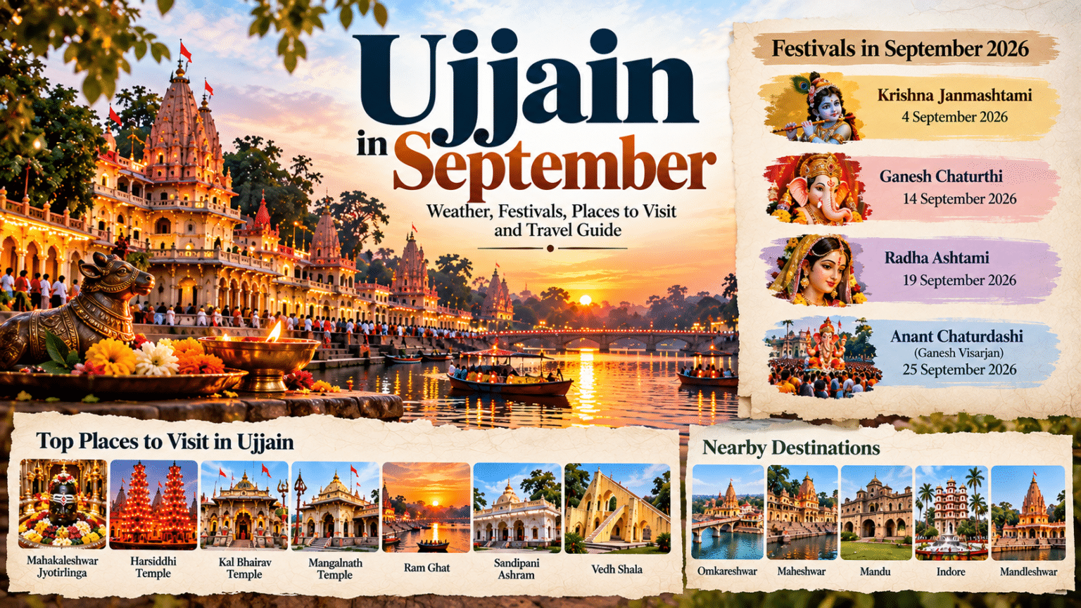 Ujjain in September: Weather, Festivals, Places to Visit and Travel Guide